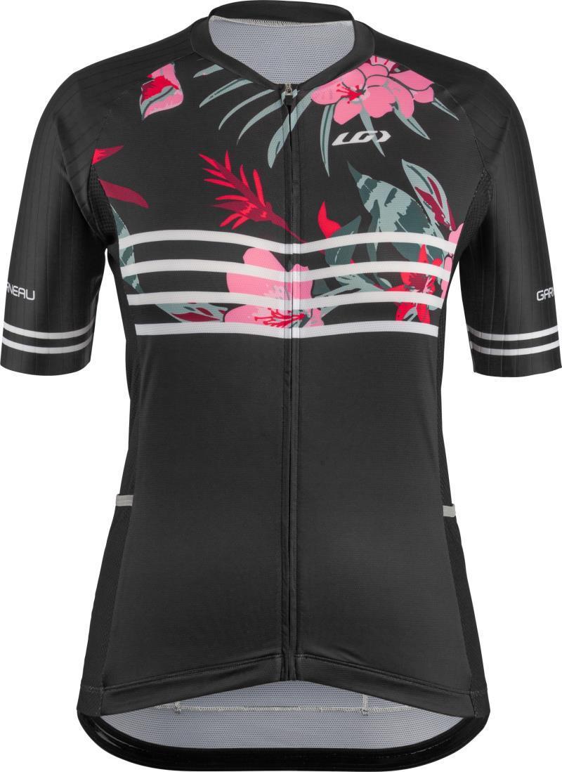 District 2 Jersey - Womens - black flower 1