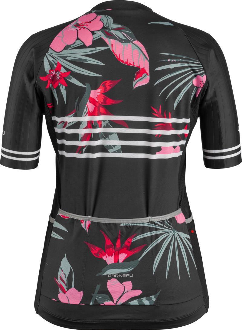District 2 Jersey - Womens - black flower 1