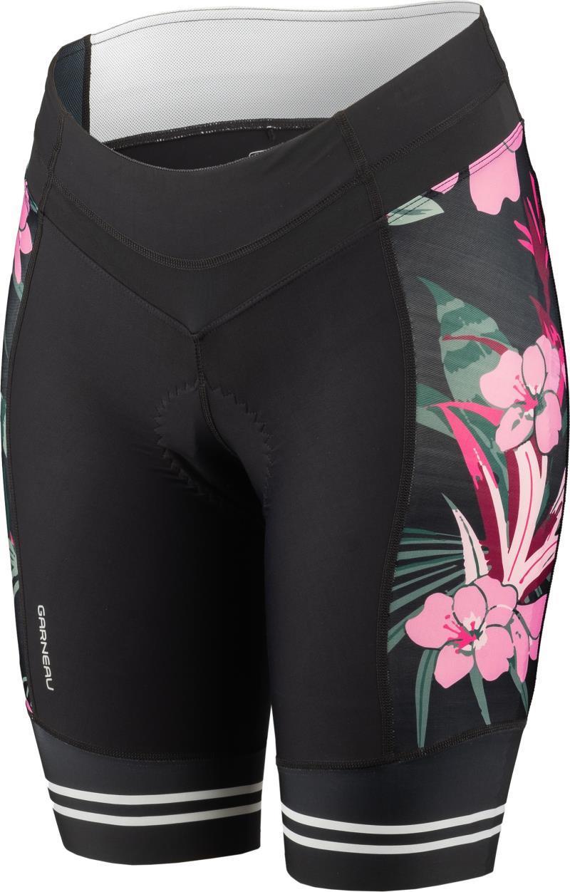Neo Power Art Motion Shorts - Womens - black flower 1