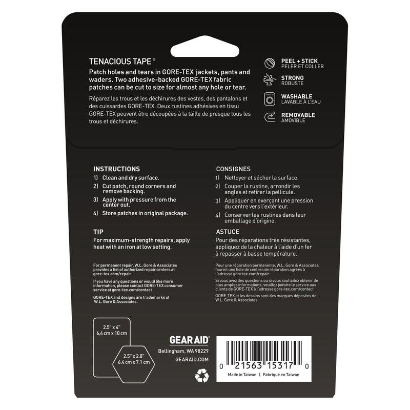 Gore-Tex Fabric Patches - Black - not applicable 1