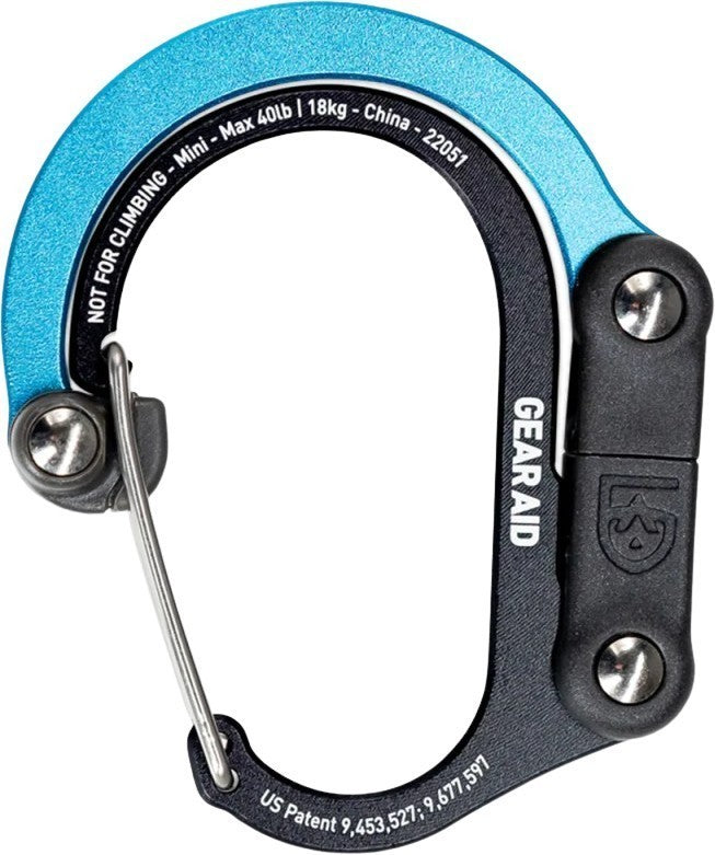 Heroclip Carabiner - Mini - black / blue 1