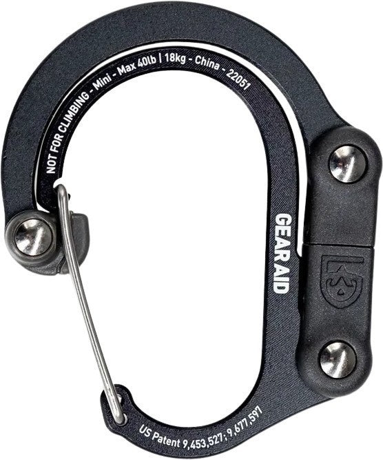 Heroclip Carabiner - Mini - stealth black 1