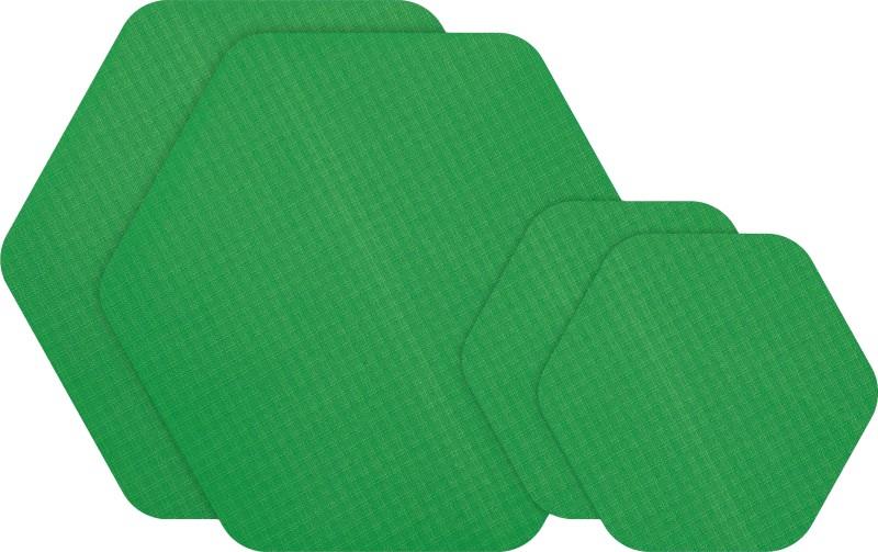 Tenacious Tape Patches Hex - Micro Ripstop - green 1