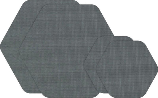Tenacious Tape Patches Hex - Micro Ripstop - grey 1