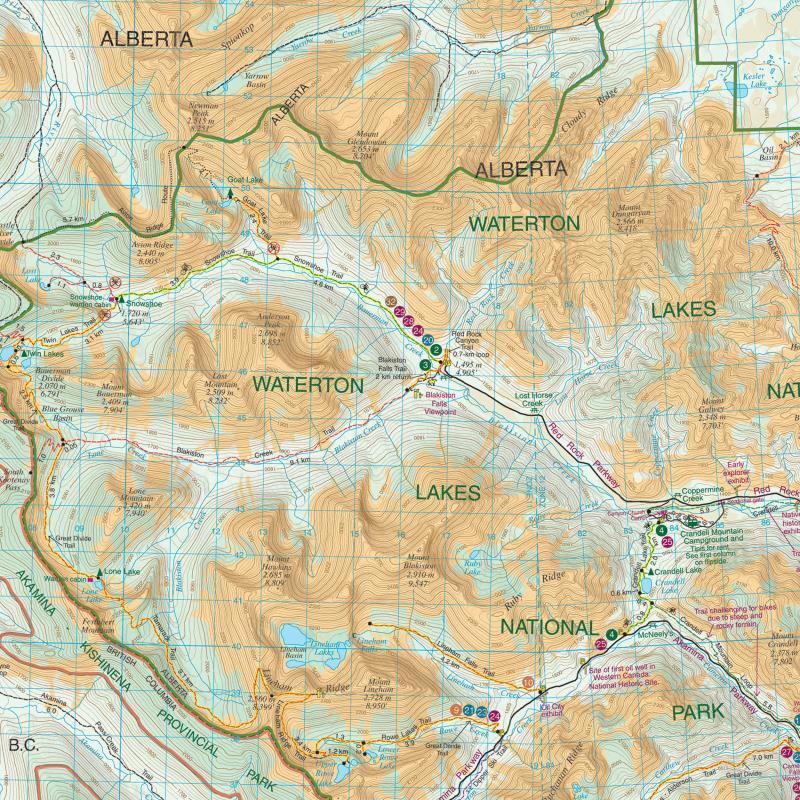 Waterton Lakes National Park 4th Edition - Not Applicable 4