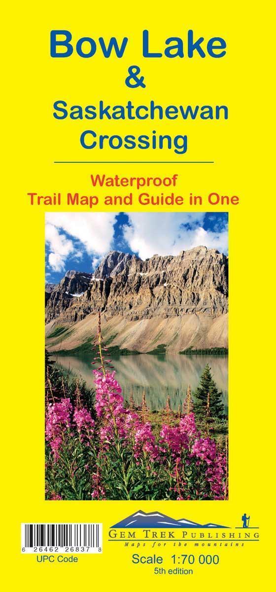 Bow Lake & Saskatchewan Crossing - 6th Edition - Waterproof - Not Applicable 1