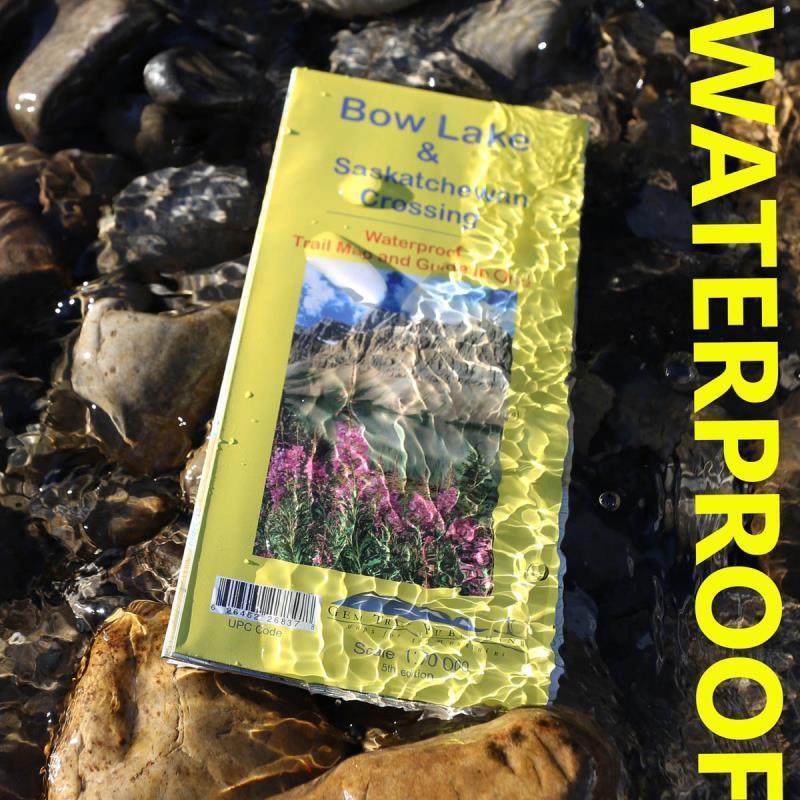 Bow Lake & Saskatchewan Crossing - 6th Edition - Waterproof - Not Applicable 6