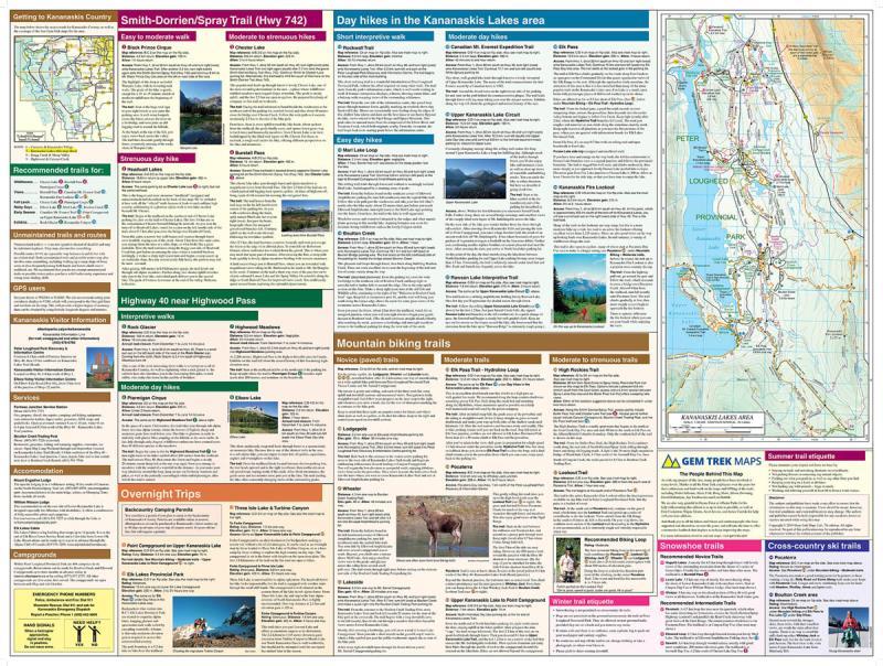 Kananaskis Lakes 8th Edition - Waterproof - not applicable 1