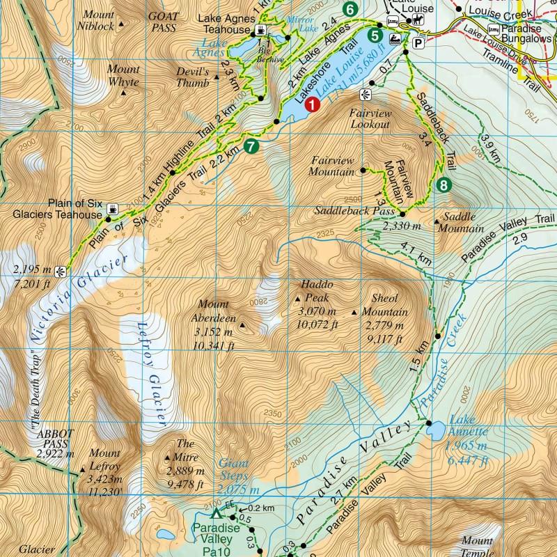 Lake Louise and Moraine - not applicable 1