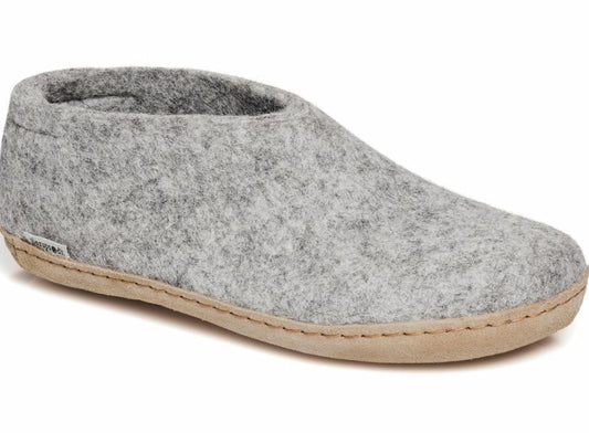 Shoe, Leather - Grey 1
