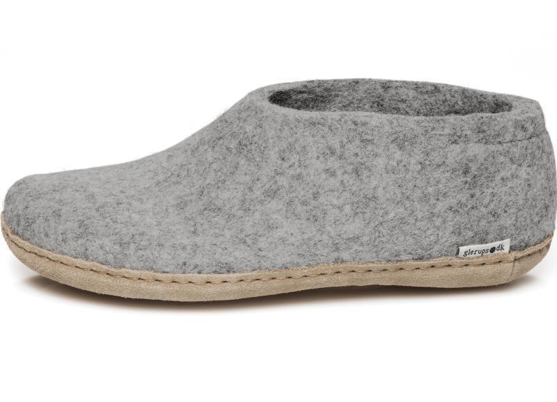 Shoe, Leather - Grey 3
