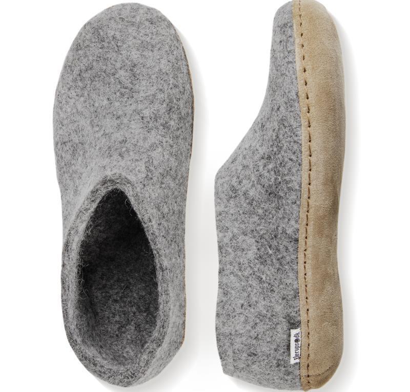 Shoe, Leather - Grey 4