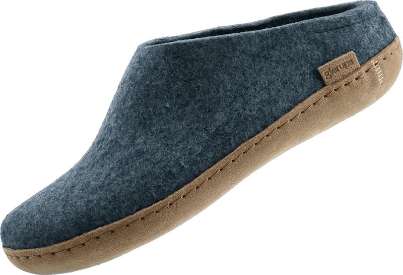 Slip-On - Leather - denim 1