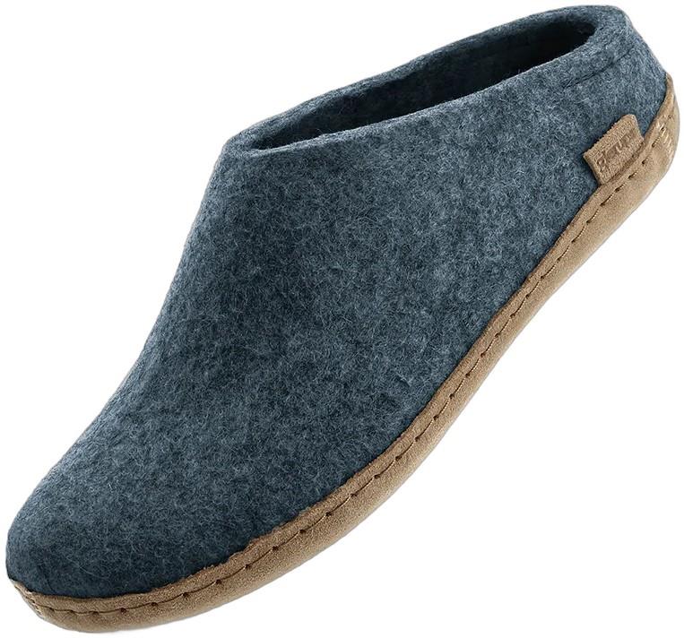 Slip-On - Leather - denim 1