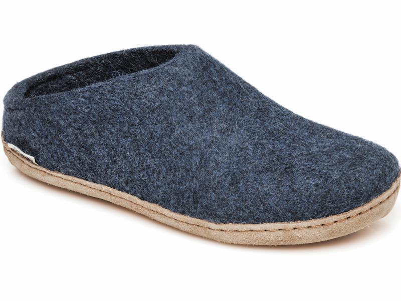 Slip-on, Leather - Denim 1