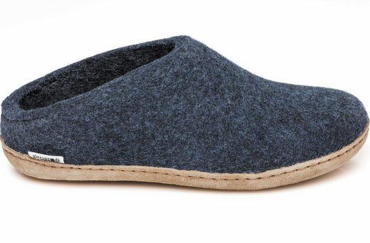 Slip-on, Leather - Denim 2
