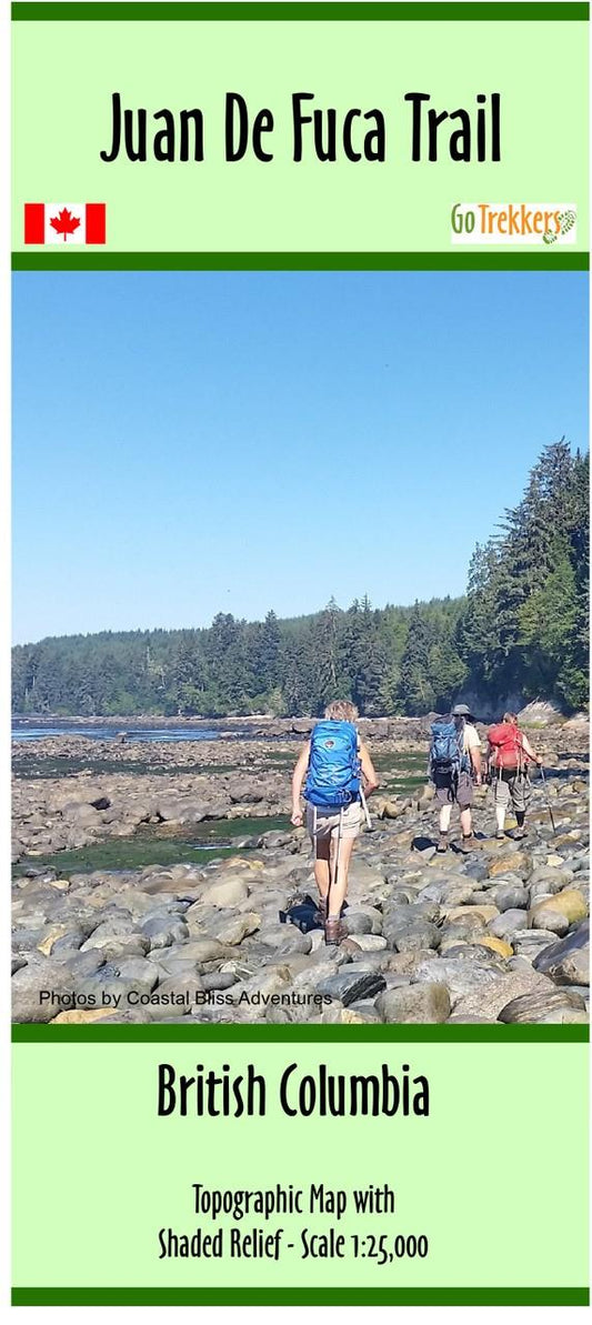 Juan De Fuca Trail Map - not applicable 1