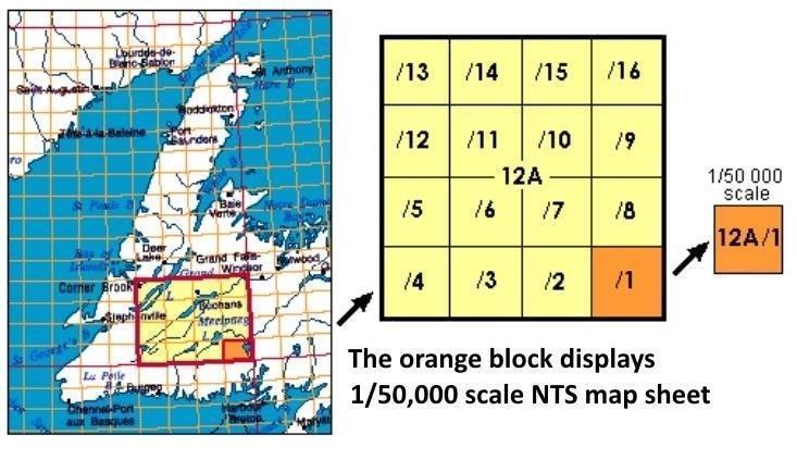 TOPO MAP PAPER 1:50,000 -  1