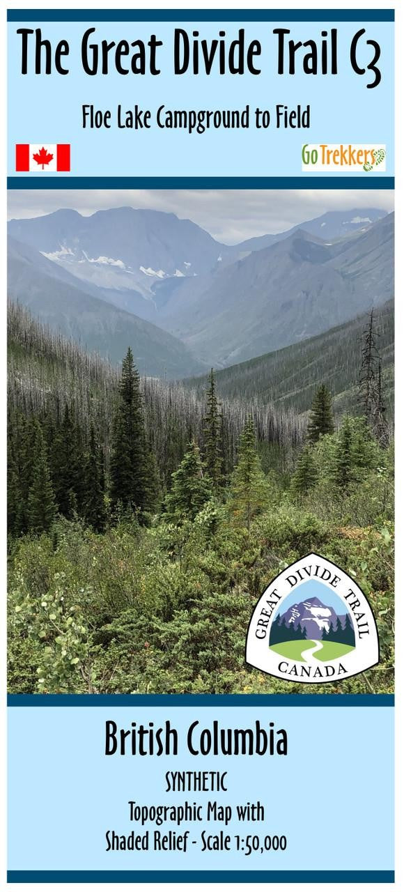 The Great Divide Trail - Section C3: Floe Lake Campground to Field  - Synthetic - not applicable 1