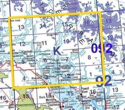 Topo Map - 1:50,000 - Folded with Relief - 92k 1