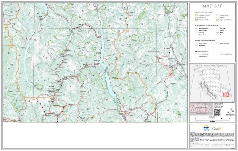 Topo Map - 1:50,000 - Synthetic - 82f 1