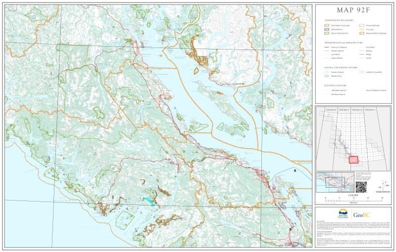 Topo Map - 1:50,000 - Synthetic - 92f 1