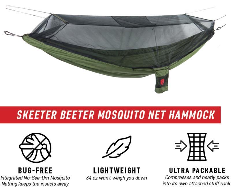 Skeeter Beeter XT Hammock - Olive 2