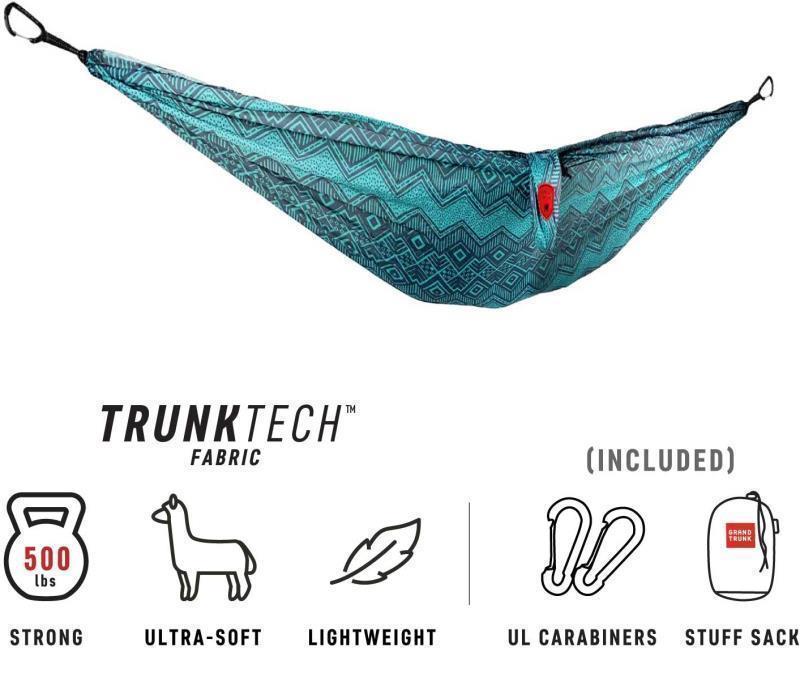 TrunkTech Double Hammock - Print - Bluu Nile 2