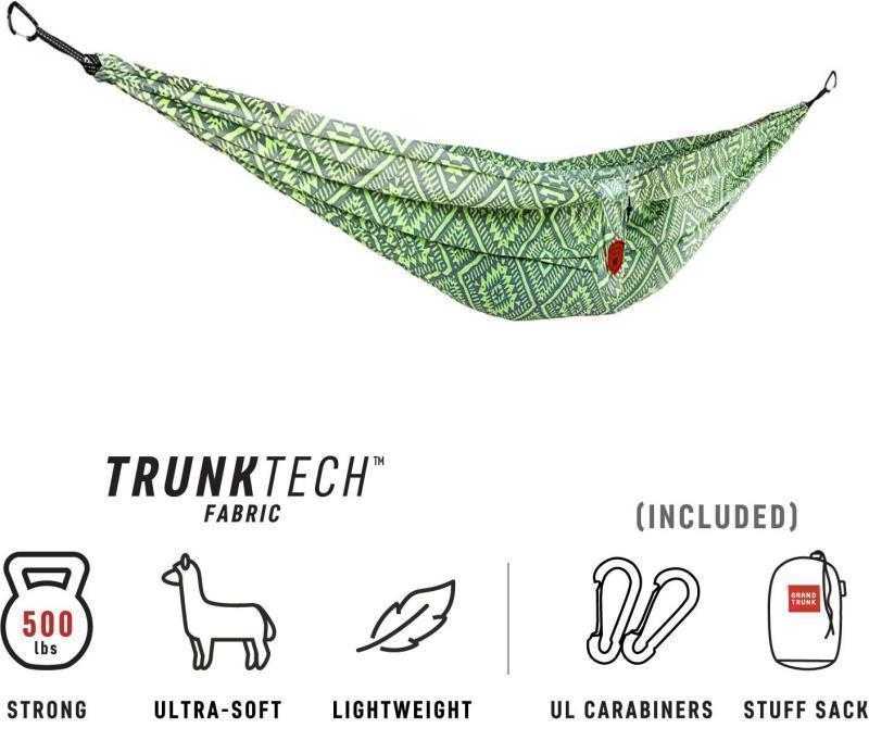TrunkTech Double Hammock - Print - Green Mamba 2