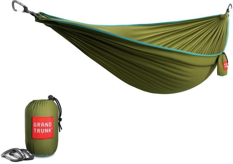 TrunkTech Single Hammock - green / aqua 1