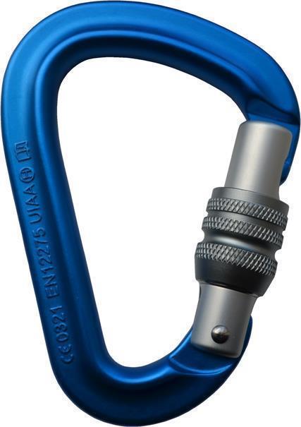 Cheakamus ScrewGate Carabiner - Blue 1