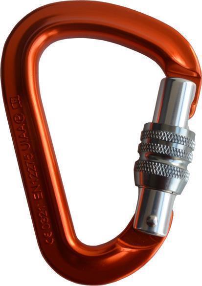 Cheakamus ScrewGate Carabiner - Orange 1