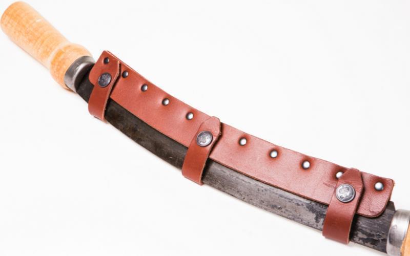 Leather Sheath - Swedish Drawknife - Not Applicable 1