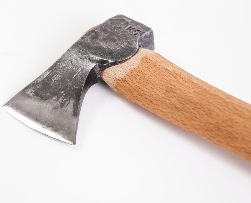Small Carving Hatchet, Carved Handle - 26cm / 10" - not applicable 1