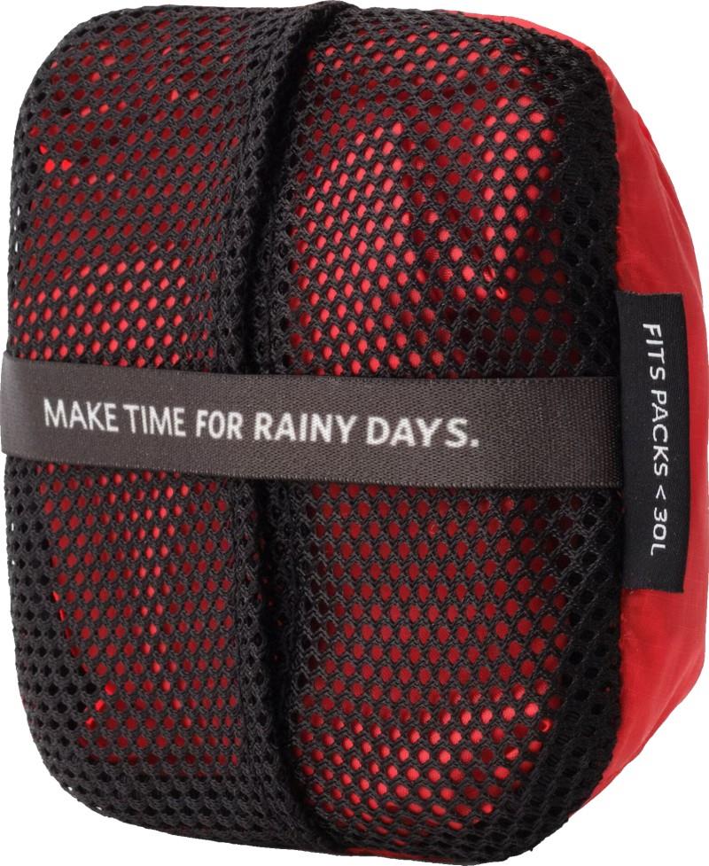Raincover 30L - Small - beaming red 1