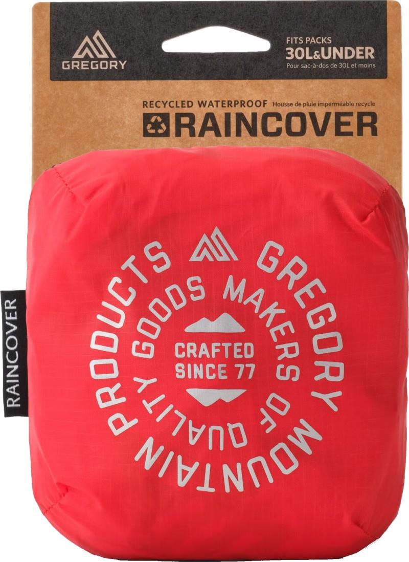 Raincover 30L - Small - beaming red 1
