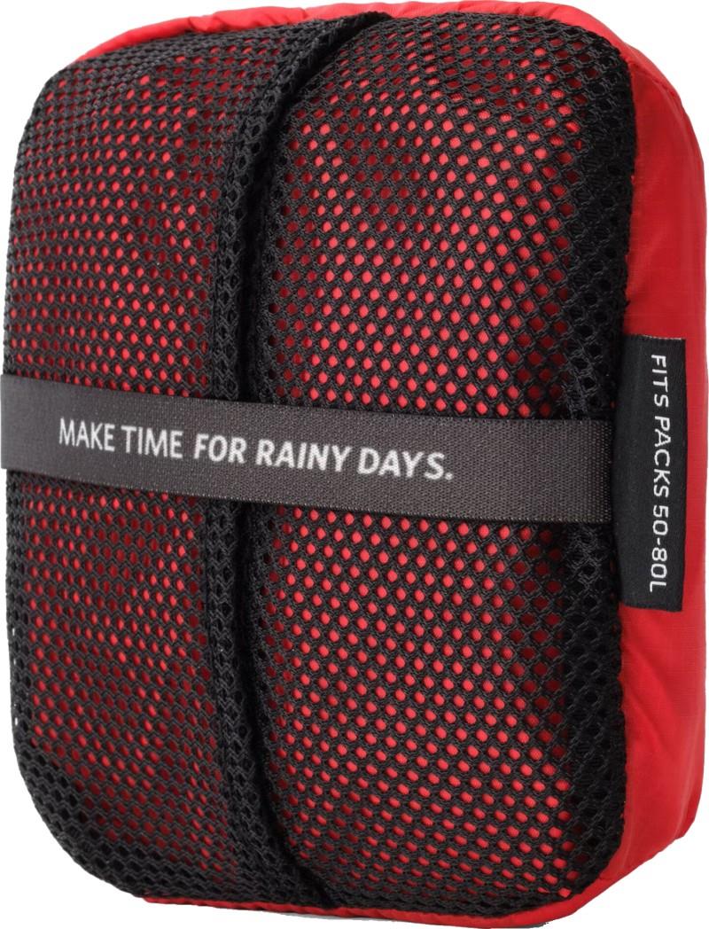 Raincover 50L-80L - Large - beaming red 1