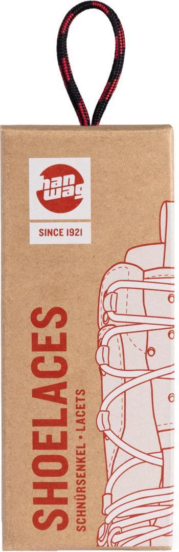 Shoe Laces RP 140 cm - Single - Asphalt / Red 1