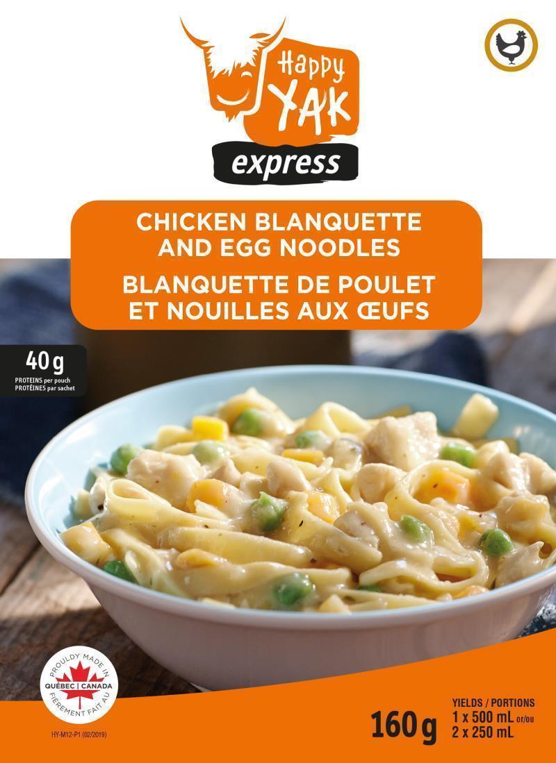 Chicken Blanquette w/ Egg Noodles - 1 Portion - Not Applicable 1