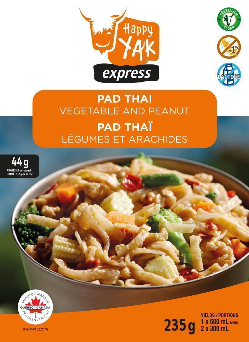 Pad Thai with Peanuts and Vegetables - 1 Portion - not applicable 1
