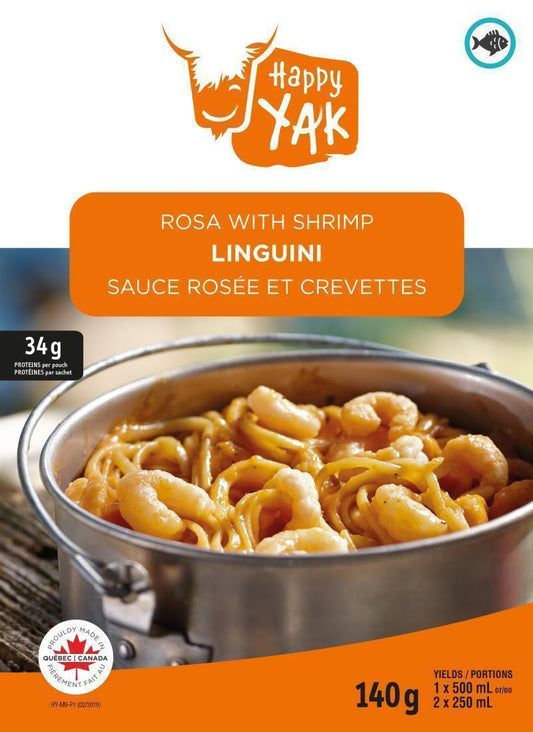 Shrimp Linguine in Rose Sauce - 1 Portion - Not Applicable 1