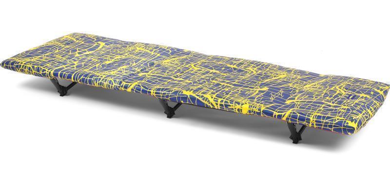 Cot Warmer - Black / Flow Line Blue / Yellow 1