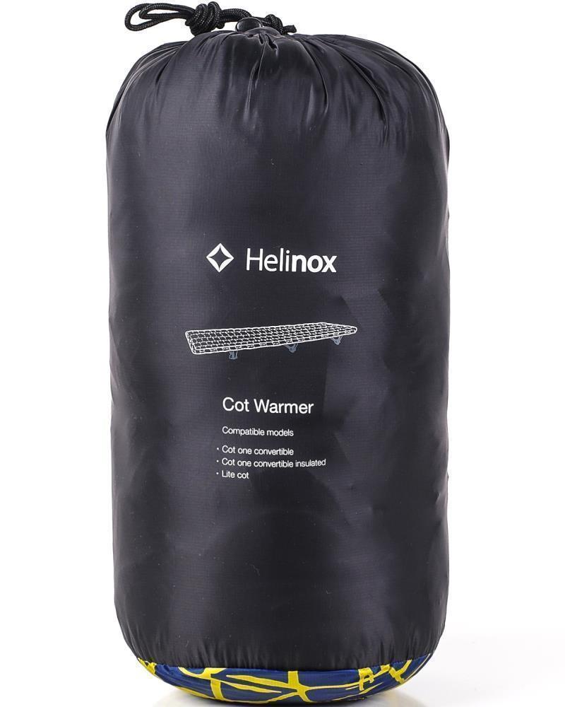 Cot Warmer - Black / Flow Line Blue / Yellow 7