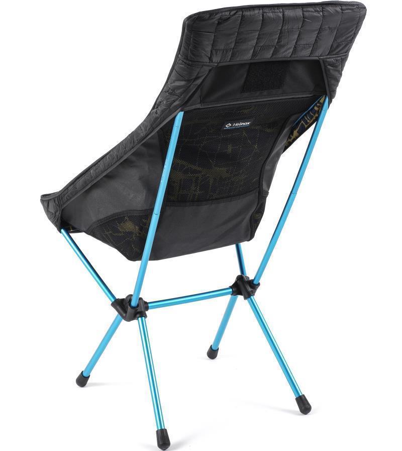 High-Back Seat Warmer Sunset / Beach - Black / Flow Line Blue / Yellow 3