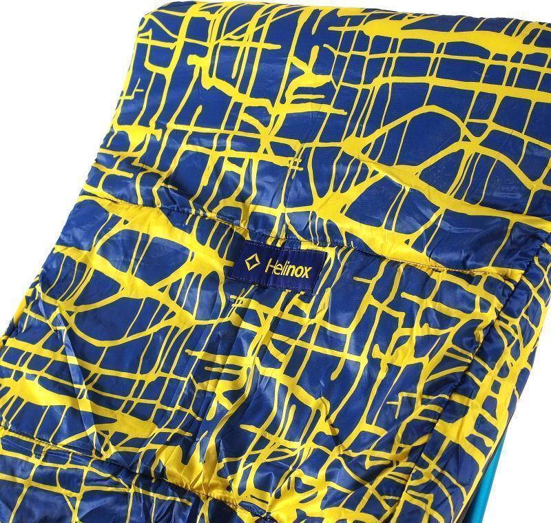 High-Back Seat Warmer Sunset / Beach - Black / Flow Line Blue / Yellow 6