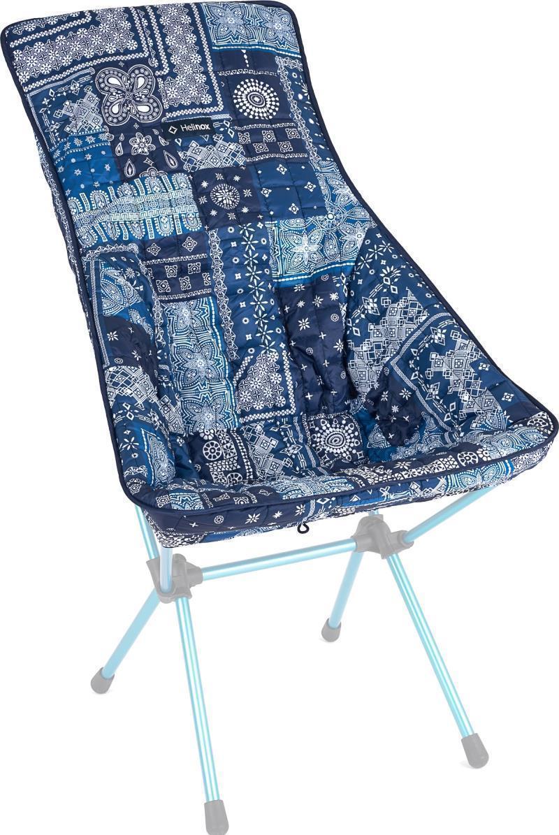 High-Back Seat Warmer Sunset / Beach - Blue Bandana / Red Bandana 1