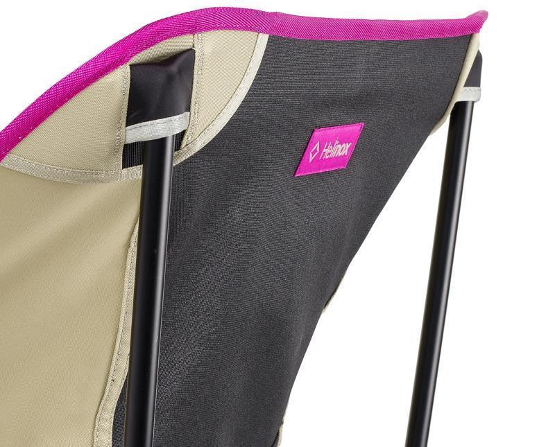 Incline Festival Chair - Black / Khaki / Purple Color Block 3