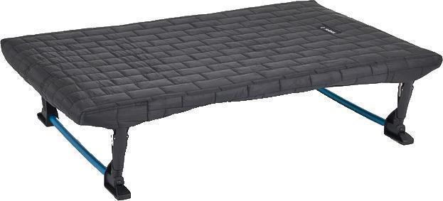 Insulated Dog Cot Cover L - Black / Iron Block 1