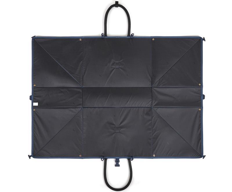 Origami Tote - Blue Bandana Quilt 3
