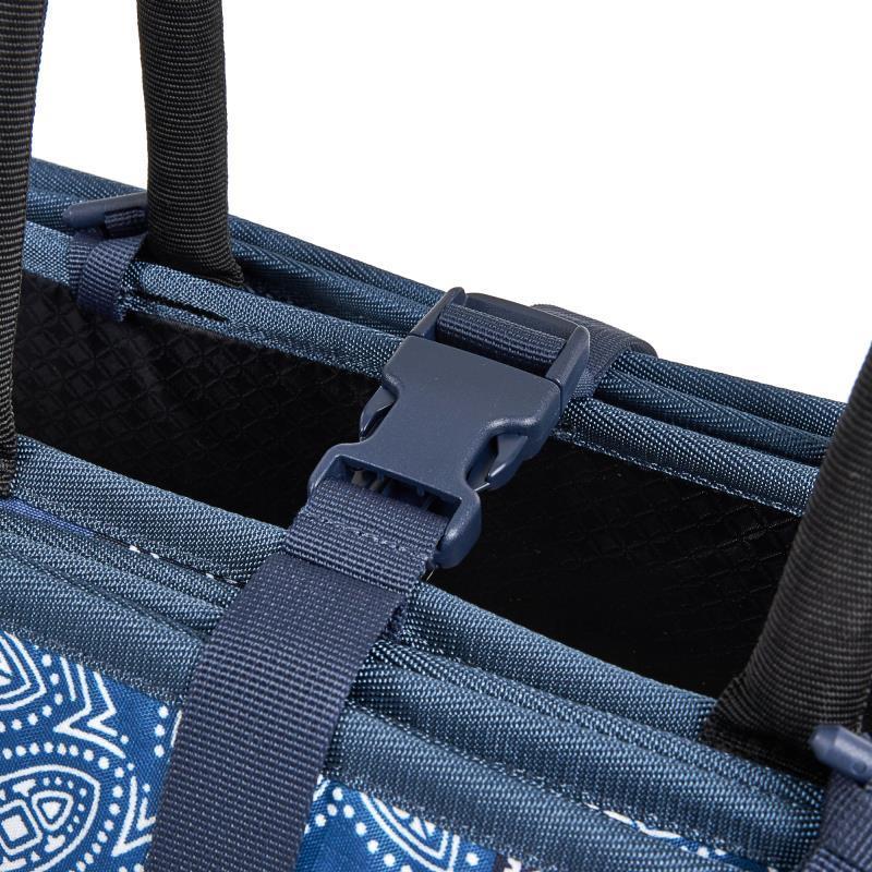 Origami Tote - Blue Bandana Quilt 4